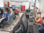 Дети группы "Звездочки"  занимались в технопарке "Кванториум"
