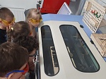 Дети группы "Звездочки"  занимались в технопарке "Кванториум"