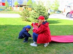Тренировочные учения по пожарно-спасательной тематике «Школа юного пожарного»