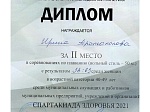 Соревнования по плаванию в рамках Спартакиады здоровья