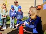 Тренировочные учения по пожарно-спасательной тематике «Школа юного пожарного»