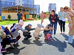 Тренировочные учения по пожарно-спасательной тематике «Школа юного пожарного»