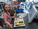 Дети группы "Звездочки"  занимались в технопарке "Кванториум"